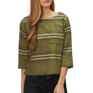Patagonia Worn Wear Women's Catbells 3/4 Sleeved Top - M
